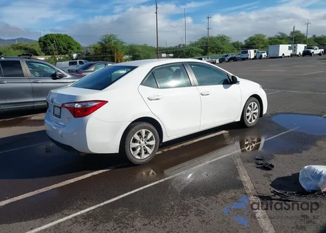 2015 Toyota Corolla Le/Le Plus/Le Premium из США, поврежденный, VIN 5YFBURHE2FP329542